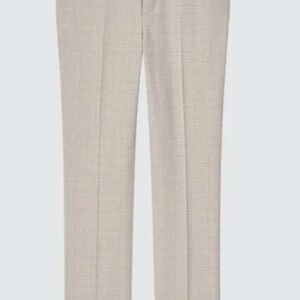 Uniqlo Smart Ankle Pants in Glen Check